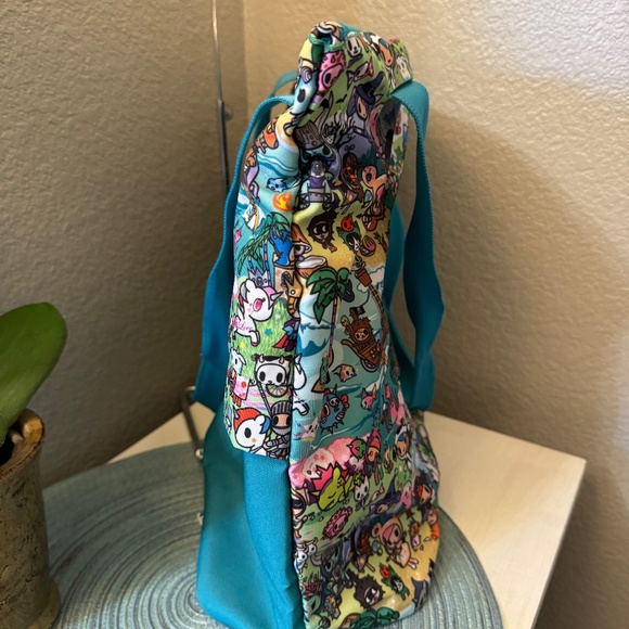 JuJuBe x Tokidoki All That Tote Fantasy  Paradise NWOT Diaper Bag/Beach Bag - Picture 7 of 10